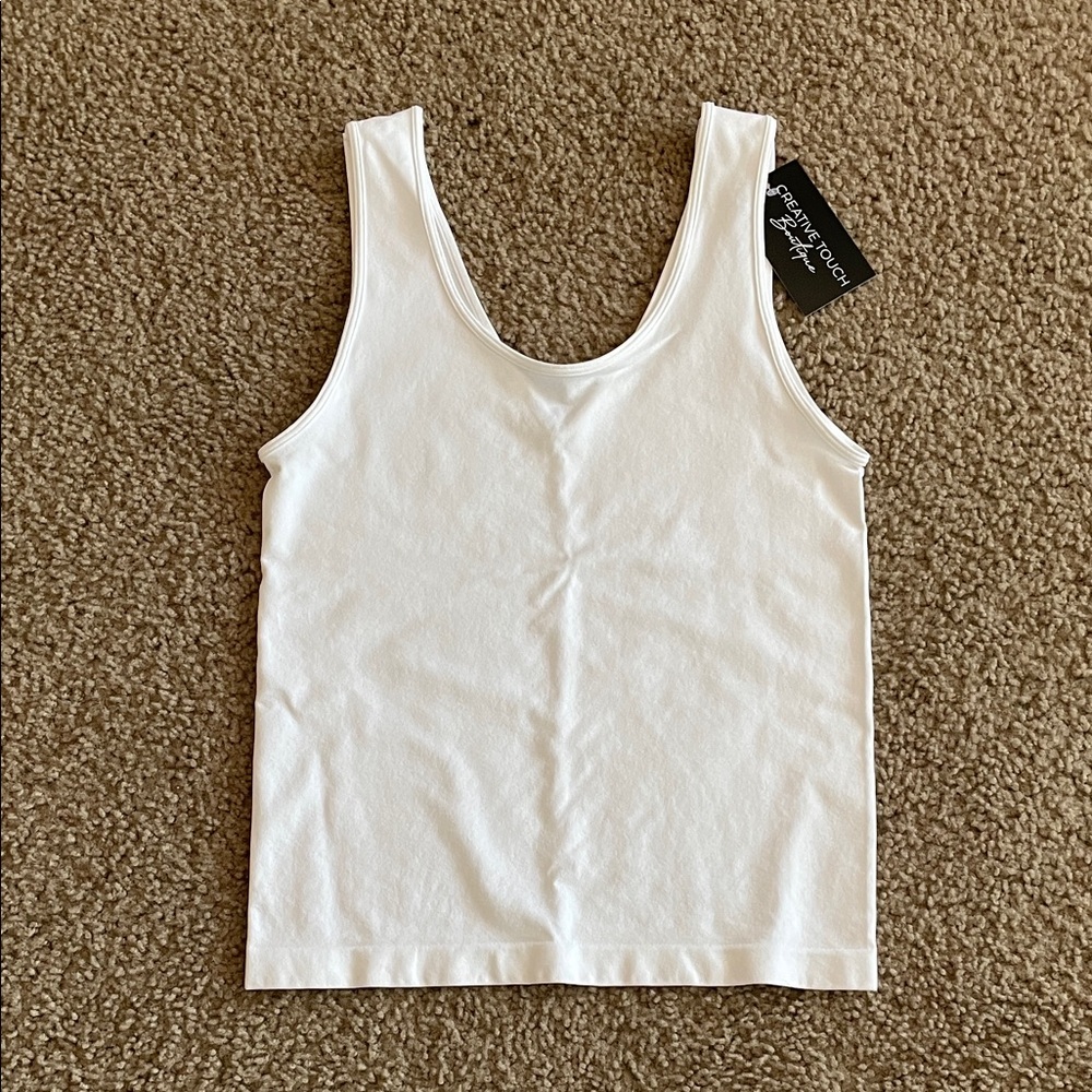 By Together Classic White Tank Top